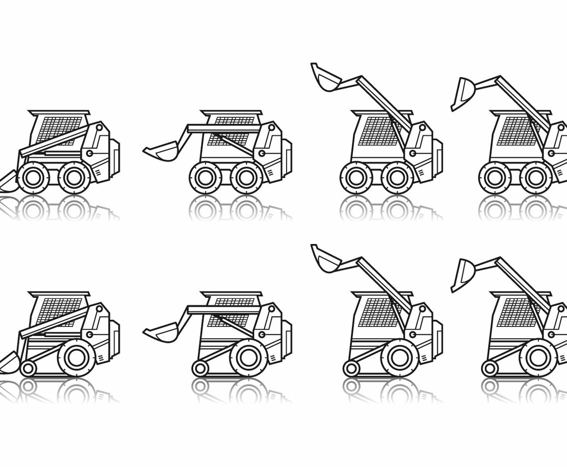 Free Skid Steer Vector