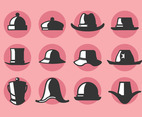 Bonnet and Hat Vector Icons