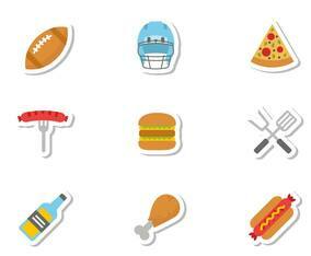 Free Tailgate Icons Vector