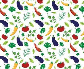 Free Vegetables Patterns Vectors