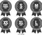 Size Vector Badges