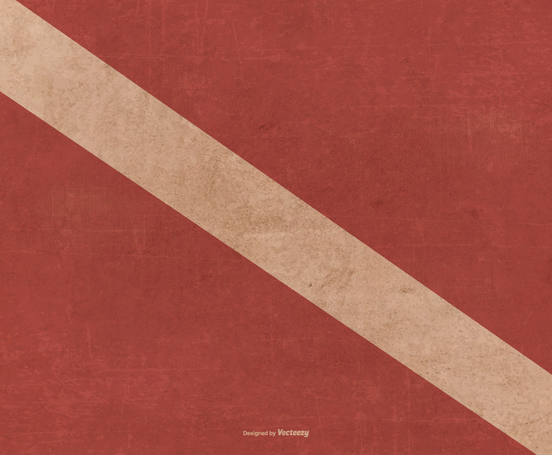 Grunge Dive Flag