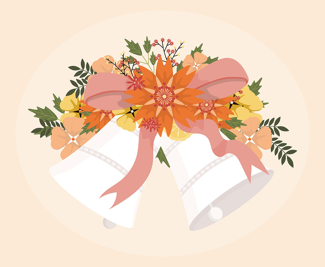 Wedding Bells Illustration