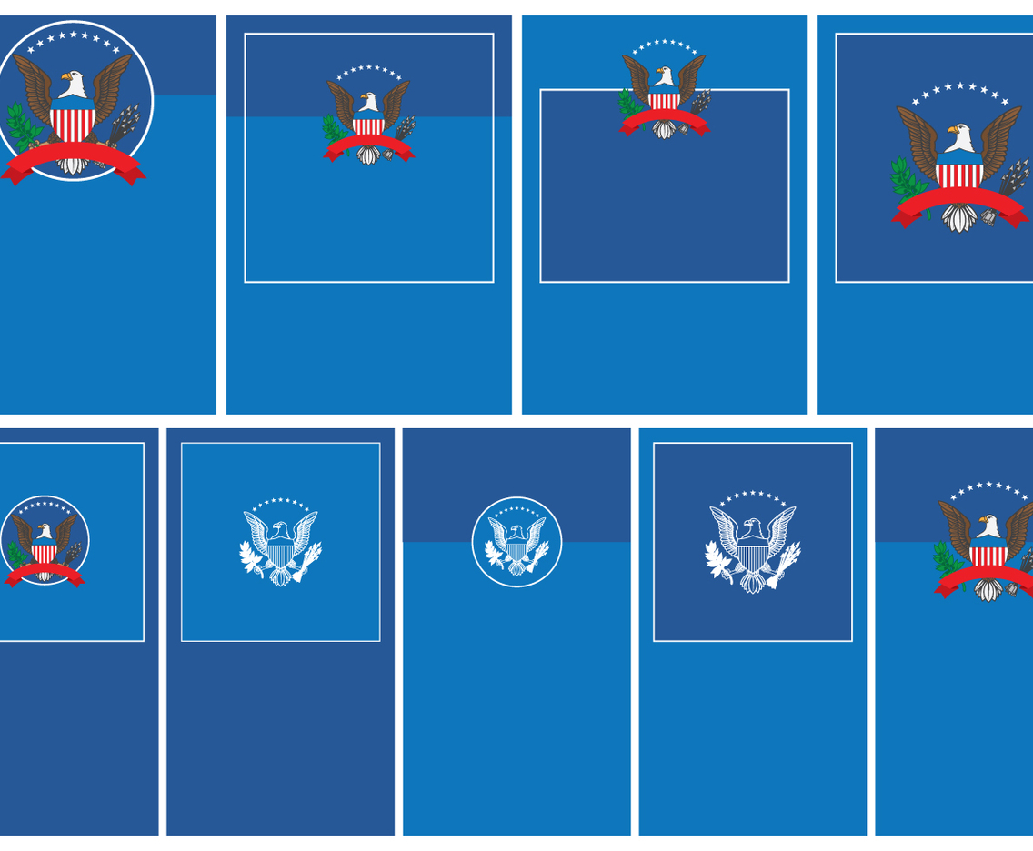 President Seal Template Set