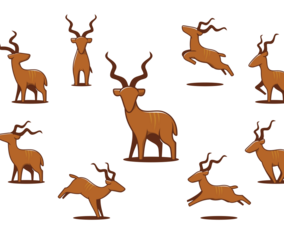 Greater Kudu icons