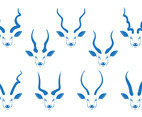 Kudu Horn Vector Stock