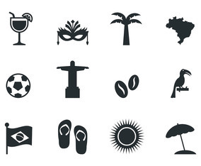 Free Brazil Icons Vector