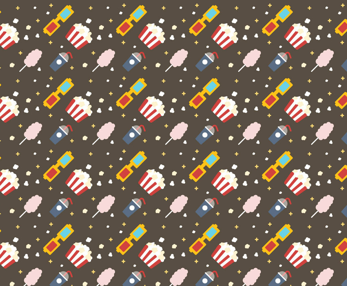 Free Popcorn Box Vector