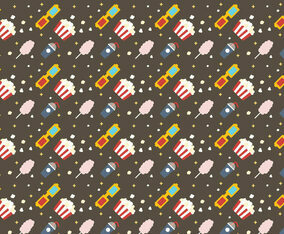 Free Popcorn Box Vector