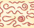 Free Earthworm Icons Vector