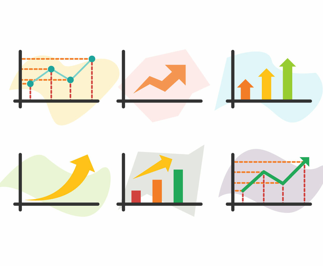 Free Growing Market Vector