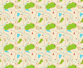 Free Pirate Map Legend Vector