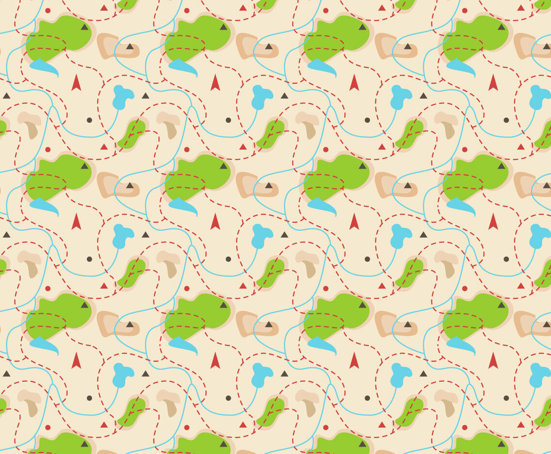 Free Pirate Map Legend Vector