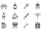 Free Barbecue Icons Vector