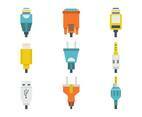 Free Different Connection Plug Vector