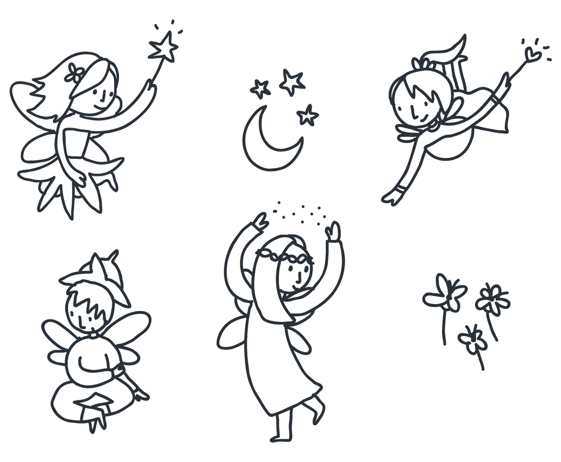 Coloring Printable Pixies