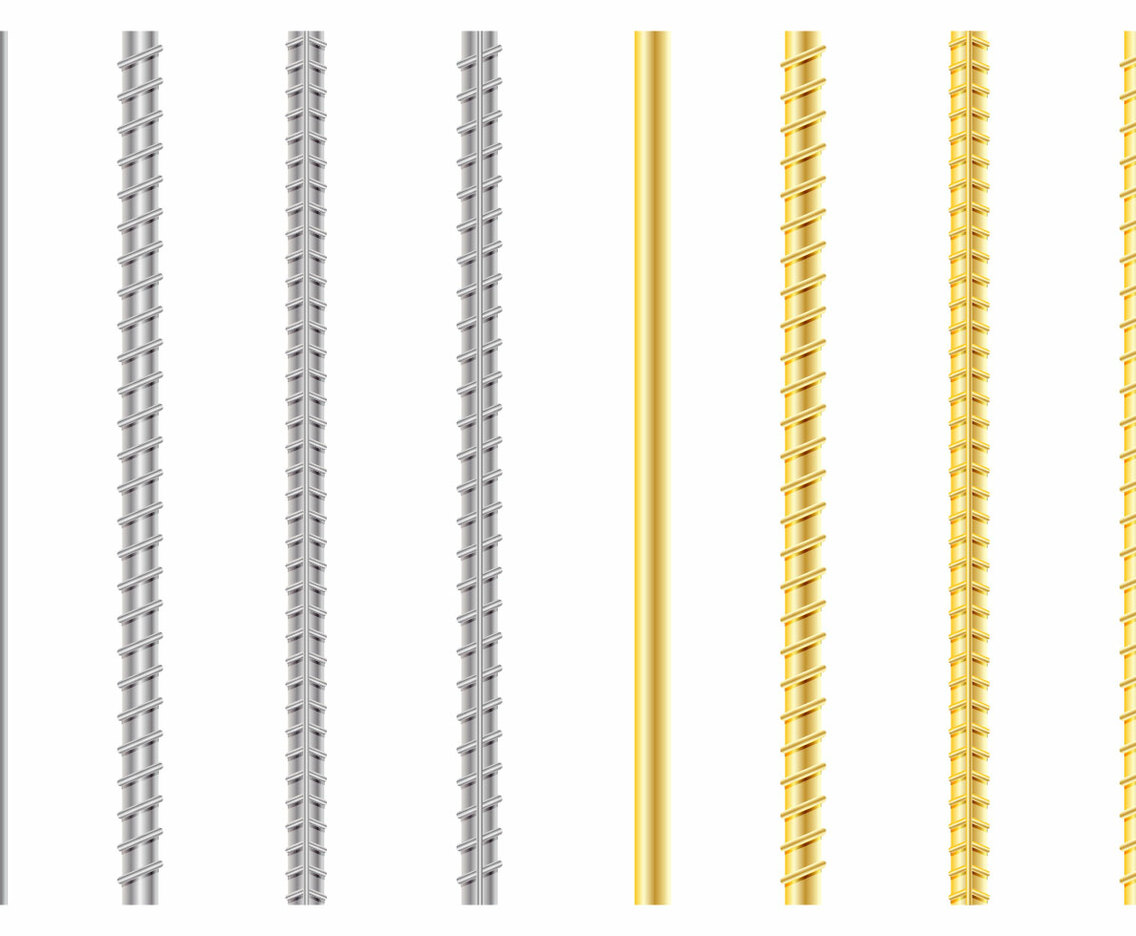 Free Realistic Rebar Vector