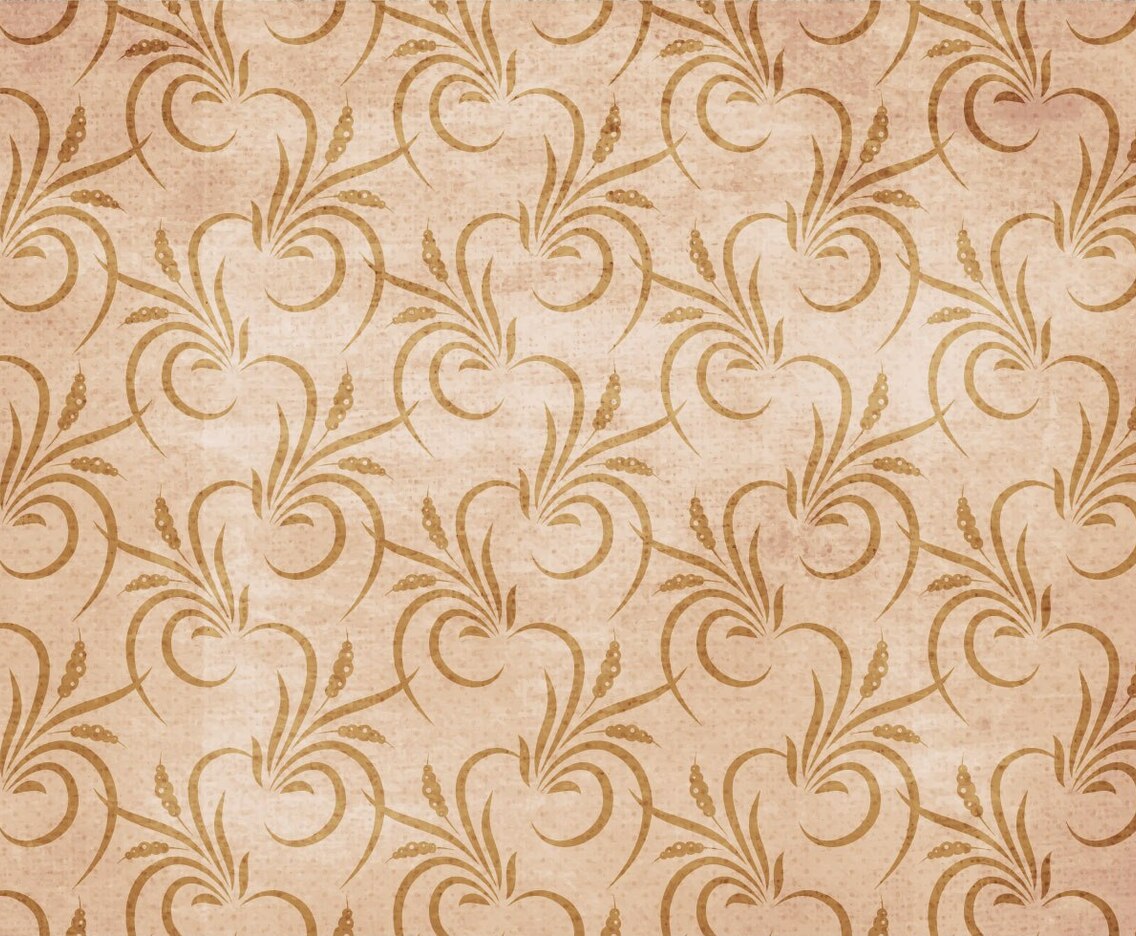 Free Vector Western Flourish Seamless Pattern