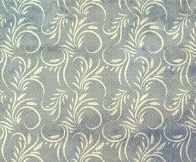 Gray Vector Western Flourish Seamless Pattern
