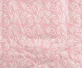 Pink Vector Western Flourish Seamless Pattern