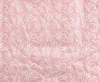 Pink Vector Western Flourish Seamless Pattern