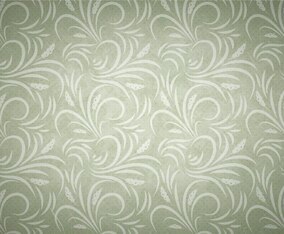 Olive Vector Western Flourish Seamless Pattern