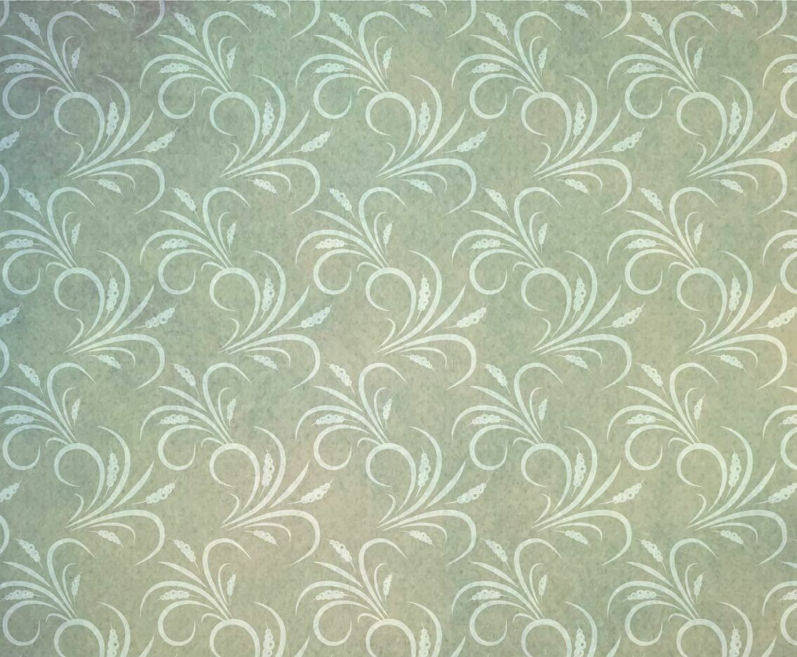 Free Vector Western Flourish Seamless Green