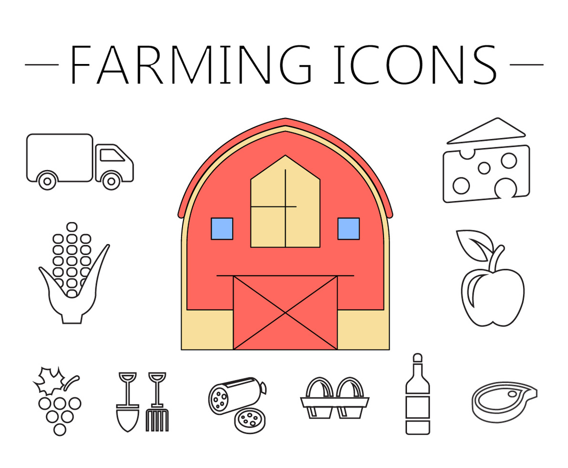 Farm Vector Illustration