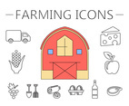 Farm Vector Illustration