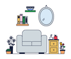 Free Living Room Vector