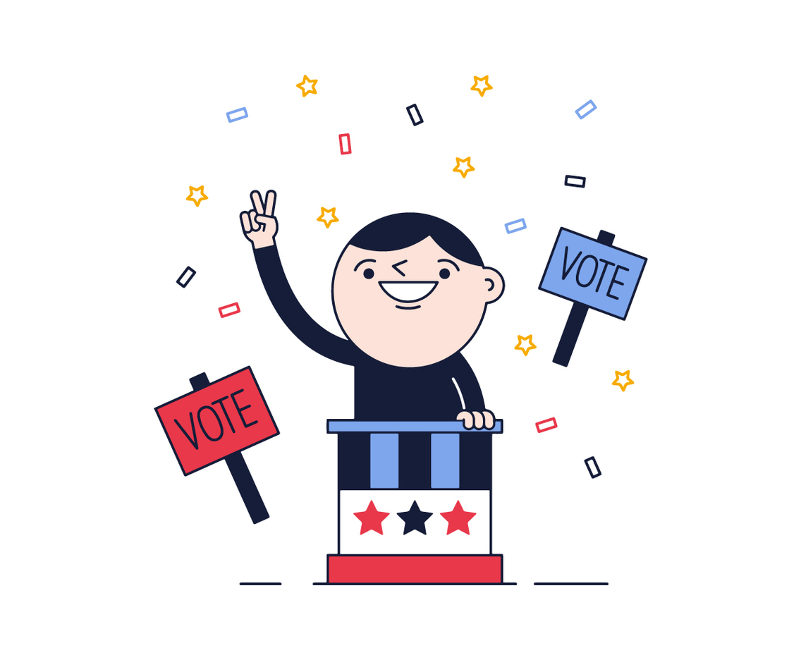 Free Political Vote Vector