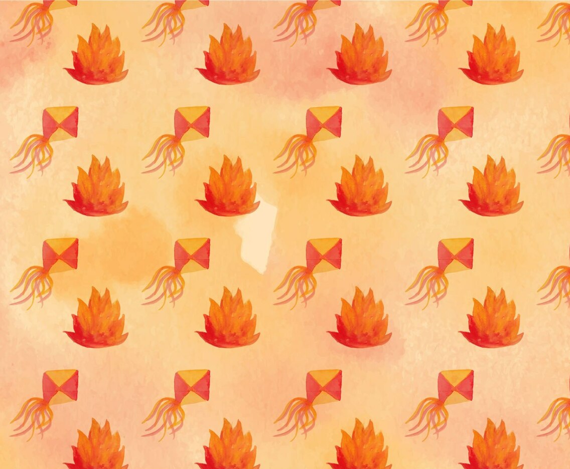 Free Vector Festa Junina Seamless Pattern