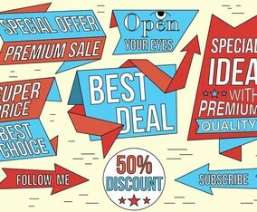 Free Label Vector Elements