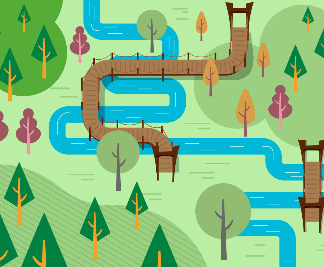 Free River Vector Illustration