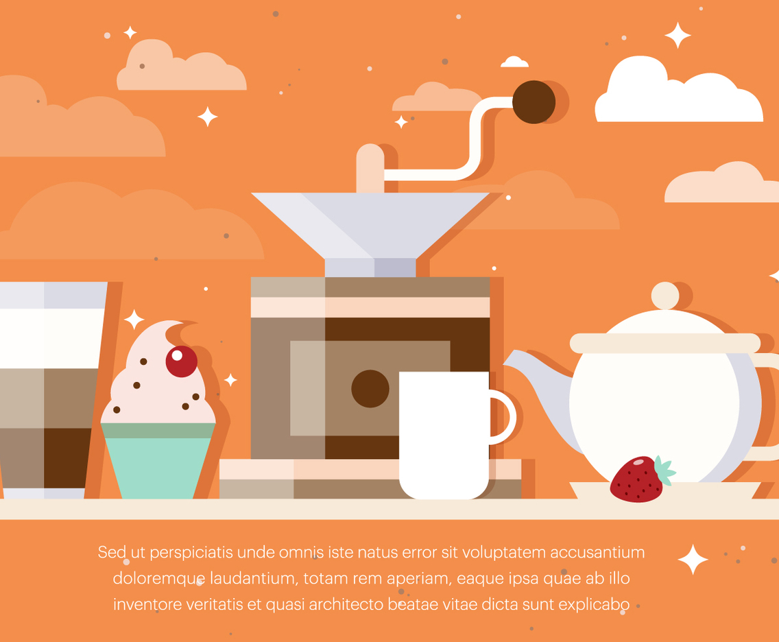 Free Coffee Background Vector