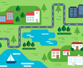 Free Rural Vector Illustration
