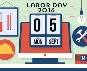 Free Labor Day Vector