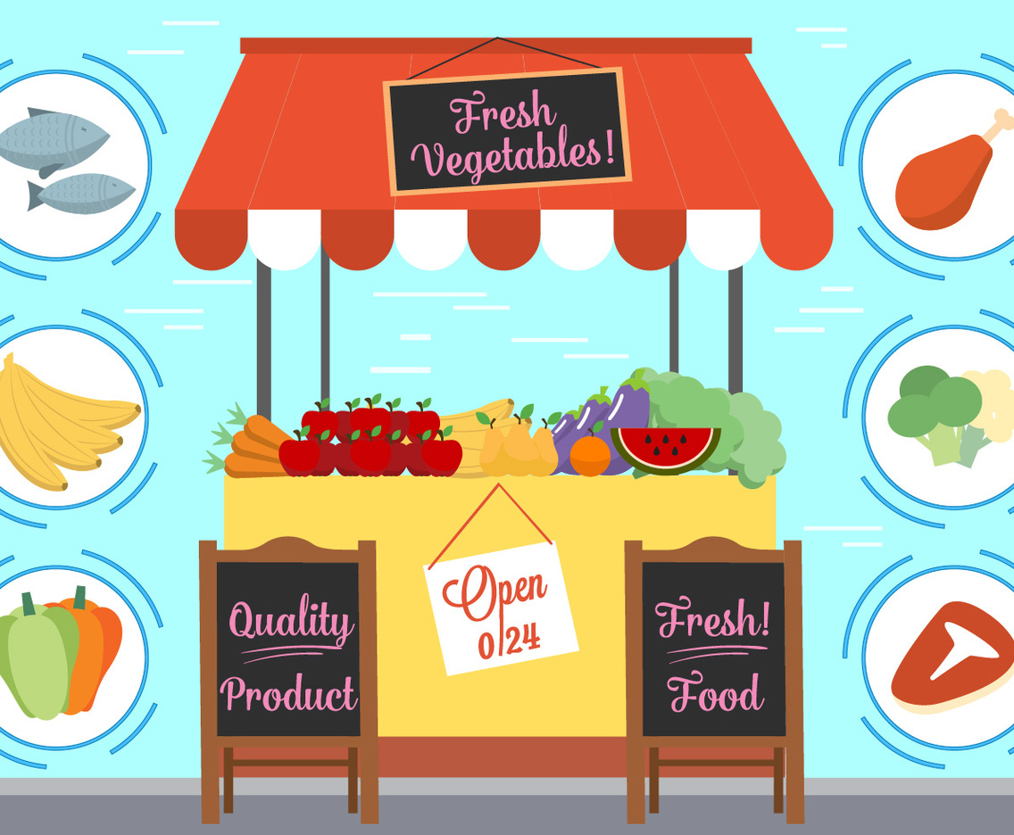 Free Vector Food And Elements