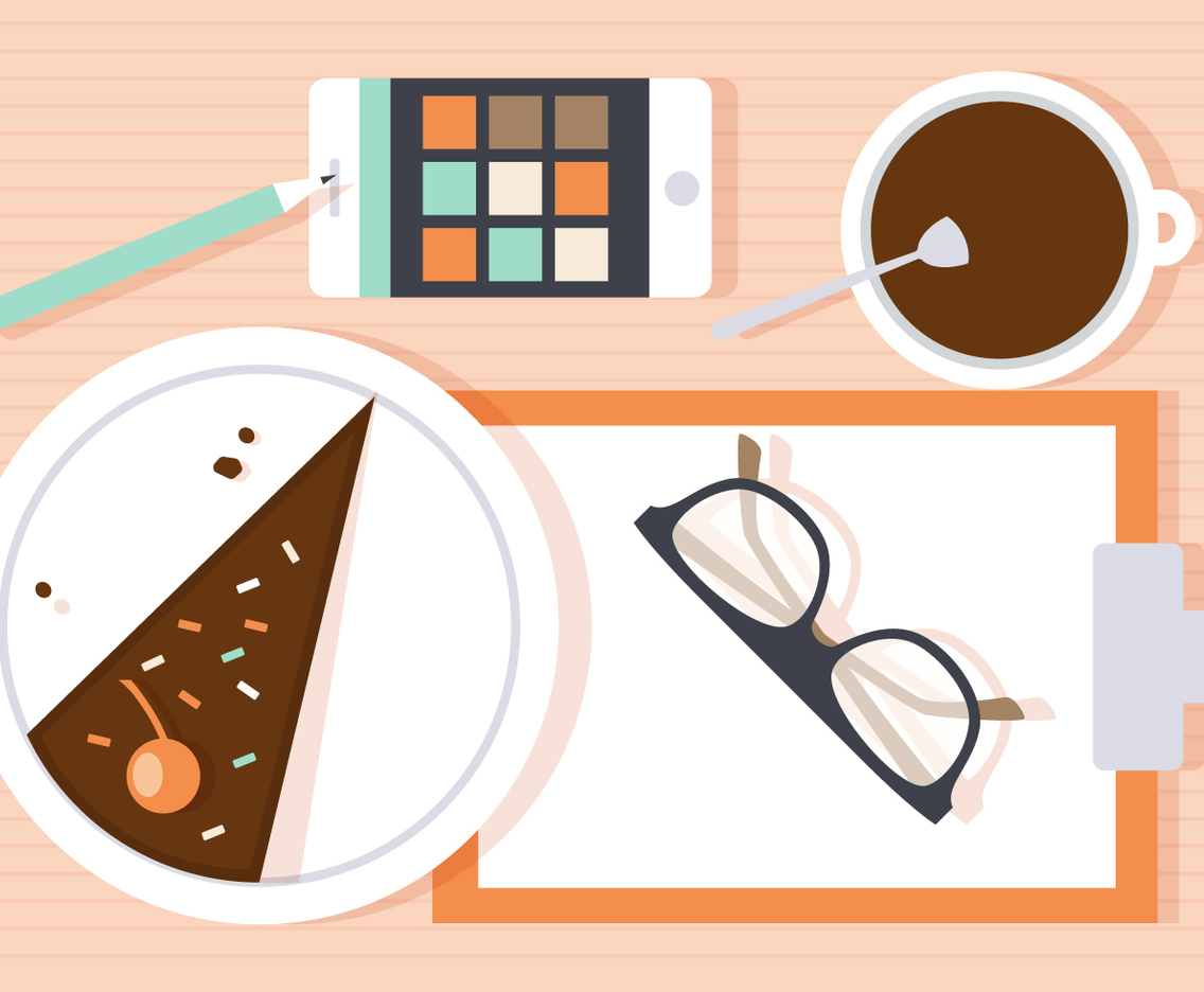 Free Morning Work Vector Illustration