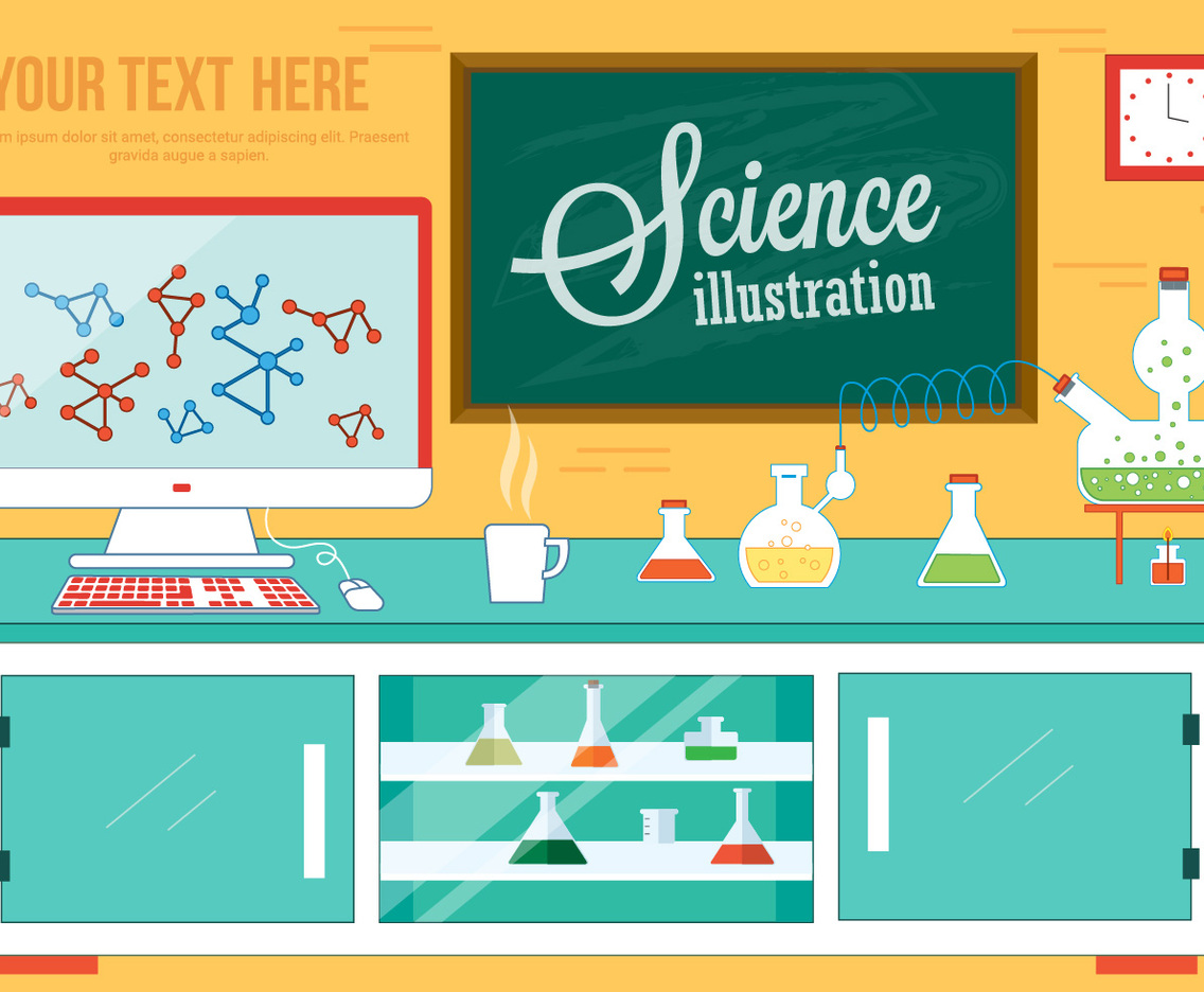 Free Science Lab Vector