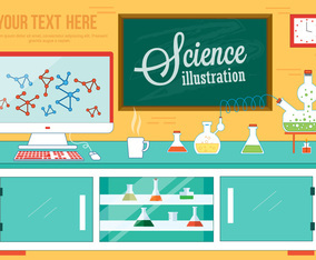 Free Science Lab Vector