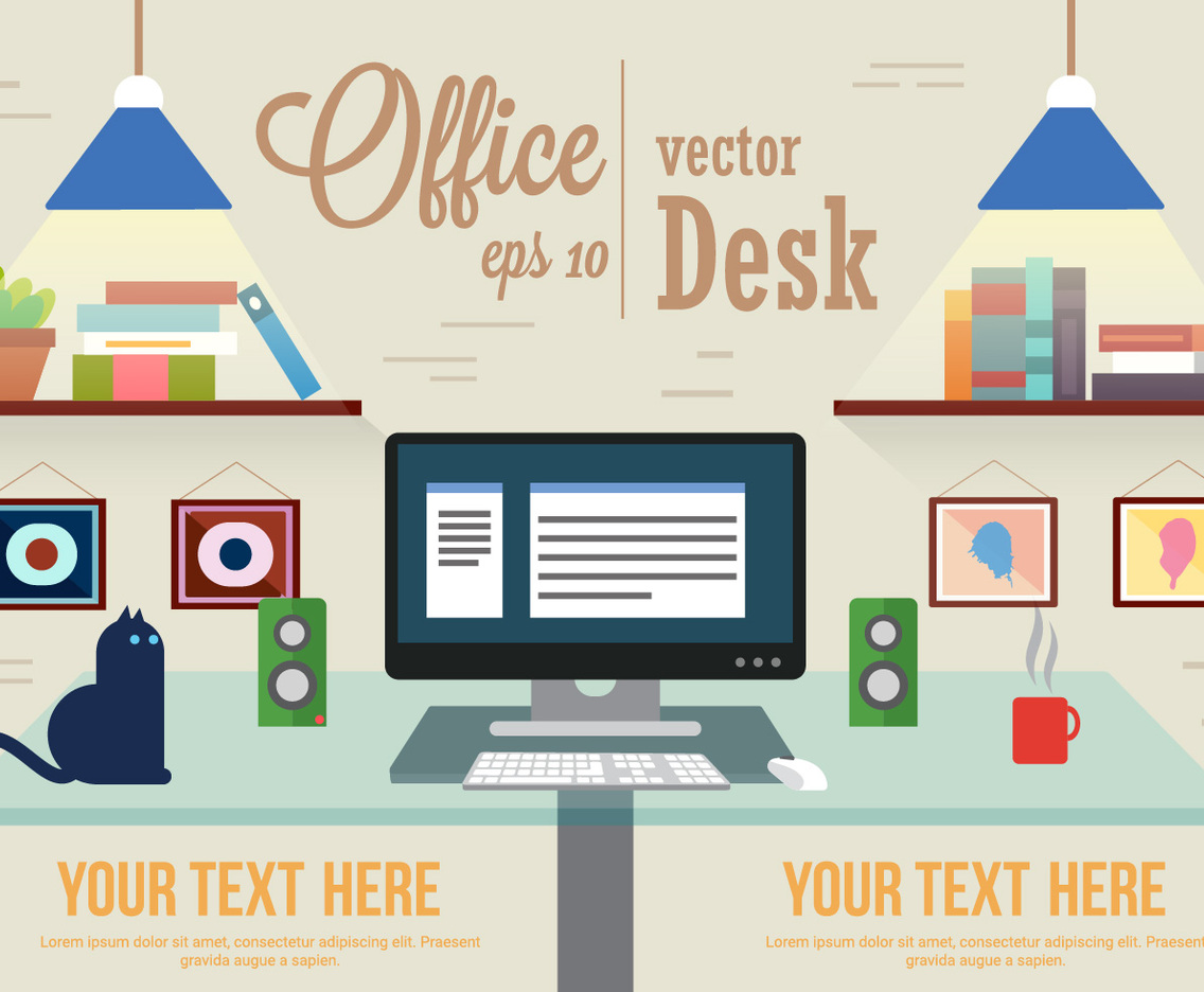 Free Designer Office Vector