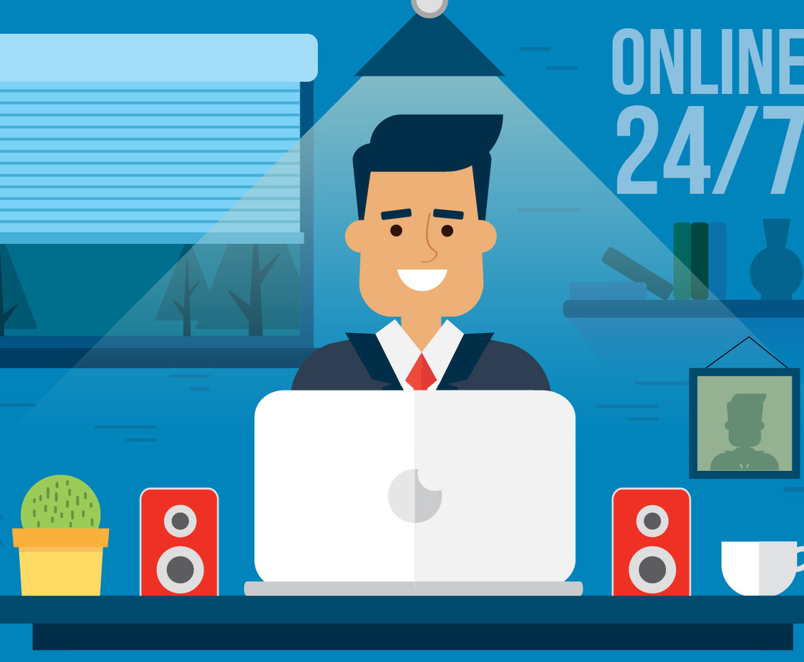 Free 24 Hour Designer Vector