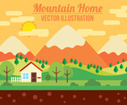 Free Mountain Vector Illustration