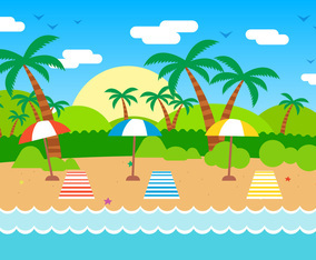 Free Summer Vector Illustration