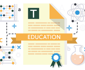 Free Flat Education Vector Illustration
