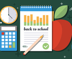 Free Welcome Back to School Vector Illustration