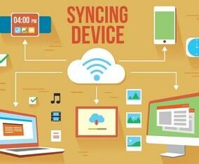 Free Syncing Vector Illustration