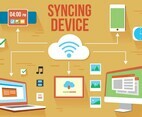 Free Syncing Vector Illustration