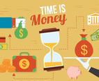 Free Time Vector Illustration